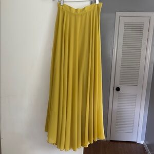 Chicwish Sunny Yellow A-Line Skirt